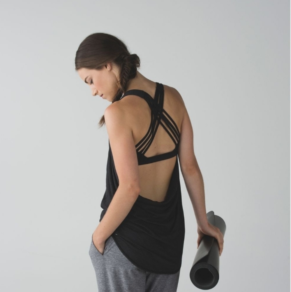Lululemon Wild Tank Black Size 4